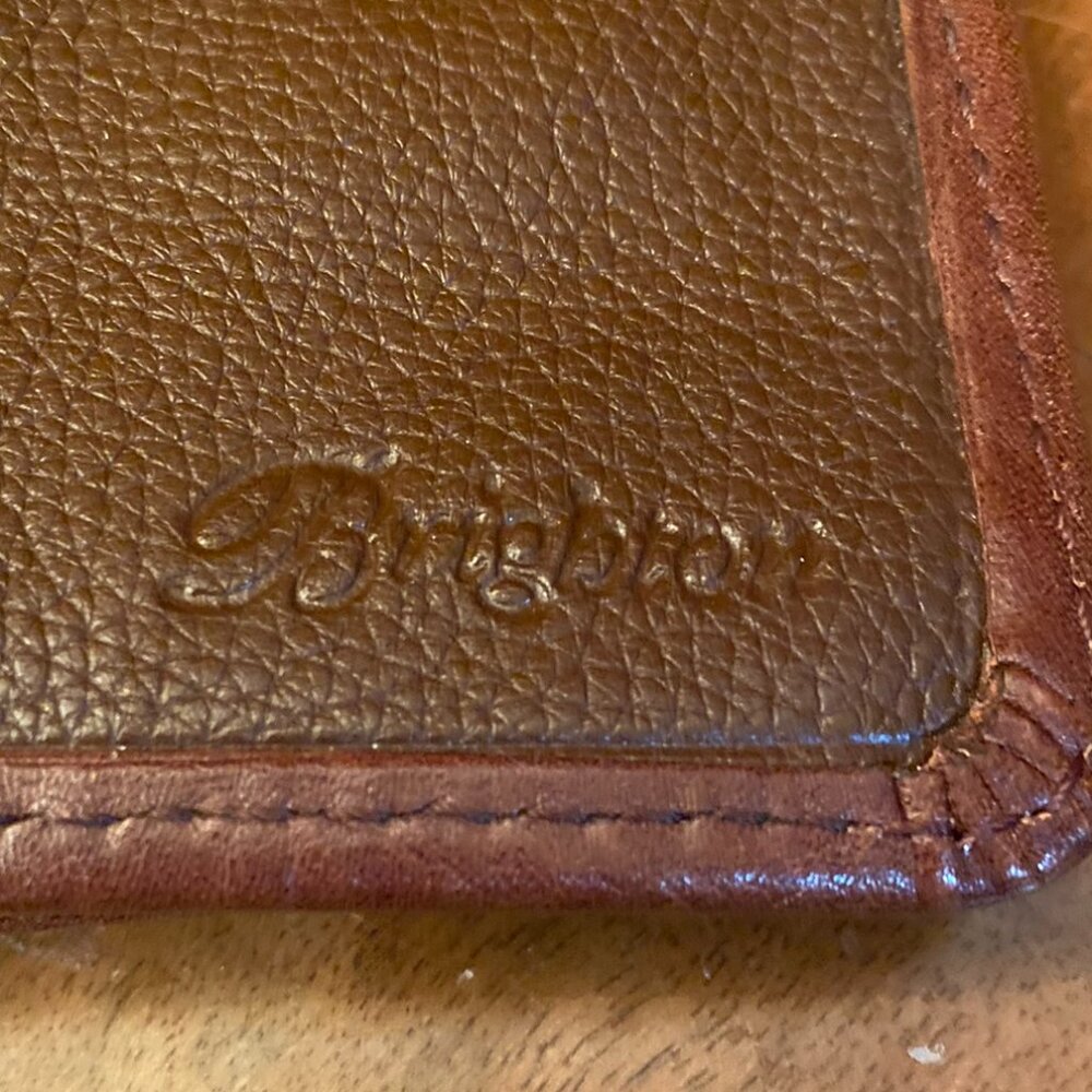 Vintage Brighton Brown Leather Wallet EUC - Picture 5 of 7